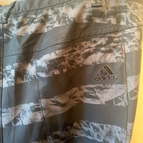 Adidas Mens Golf Active Shorts black grey size 32” waist 32 summer athletic - Picture 4 of 6